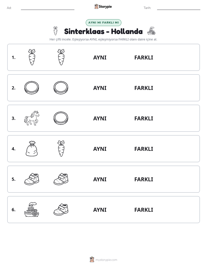 Aynı mı Farklı mı