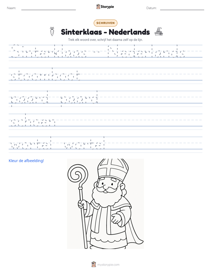 Schrijf Oefening