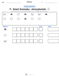 Podgląd drukowalnego arkusza ćwiczeń Dzień Świstaka - Amerykański
