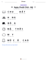 Xem trước tài liệu in sẵn Ngày Chuột Chũi - Mỹ