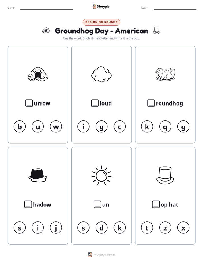 Beginning Sounds