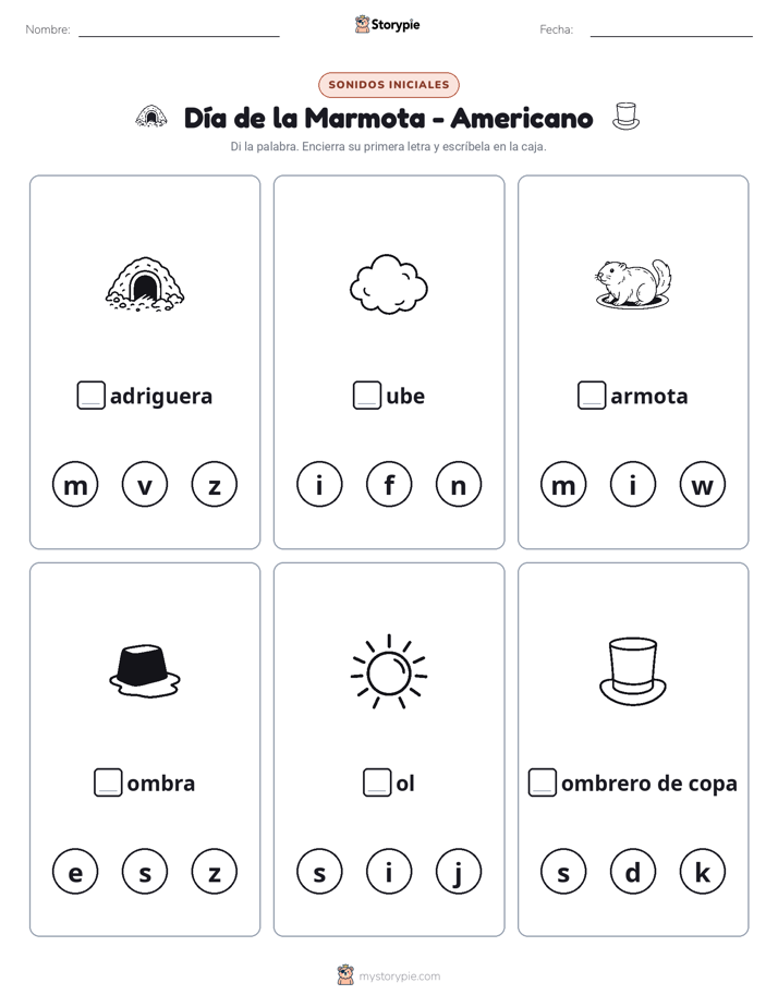 Sonidos Iniciales