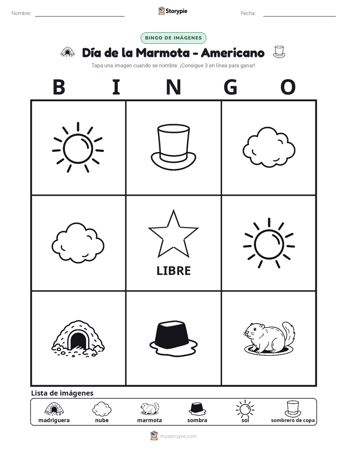 Bingo de Imágenes