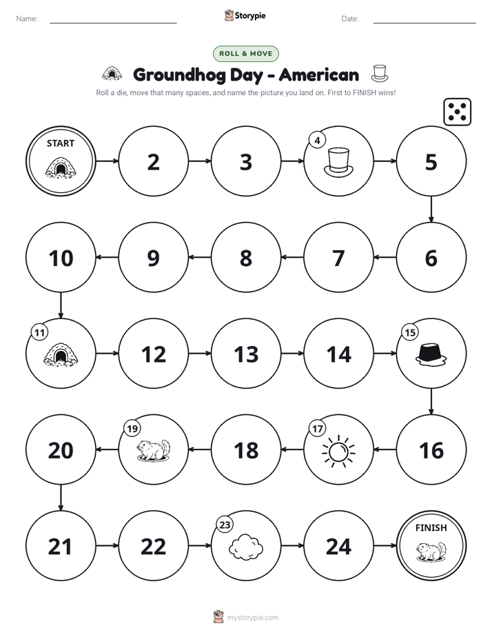Roll & Move Game