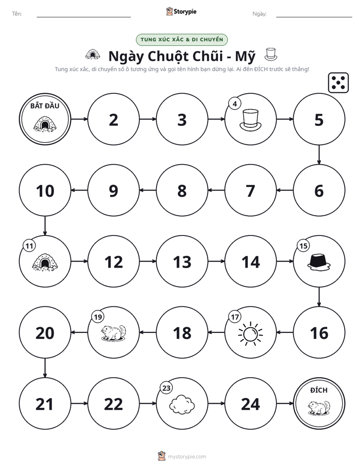 Trò Chơi Cuộn & Di Chuyển