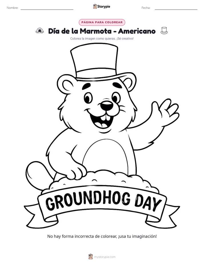 Página para Colorear