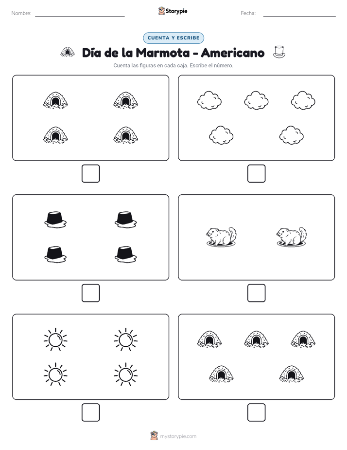 Cuenta y Escribe