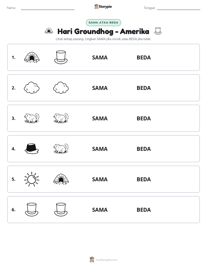 Sama atau Berbeda