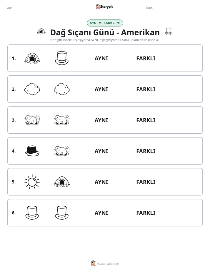 Aynı mı Farklı mı
