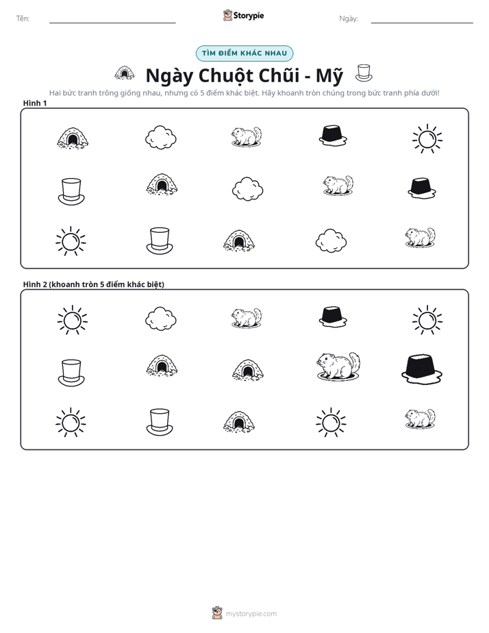 Tìm Sự Khác Biệt