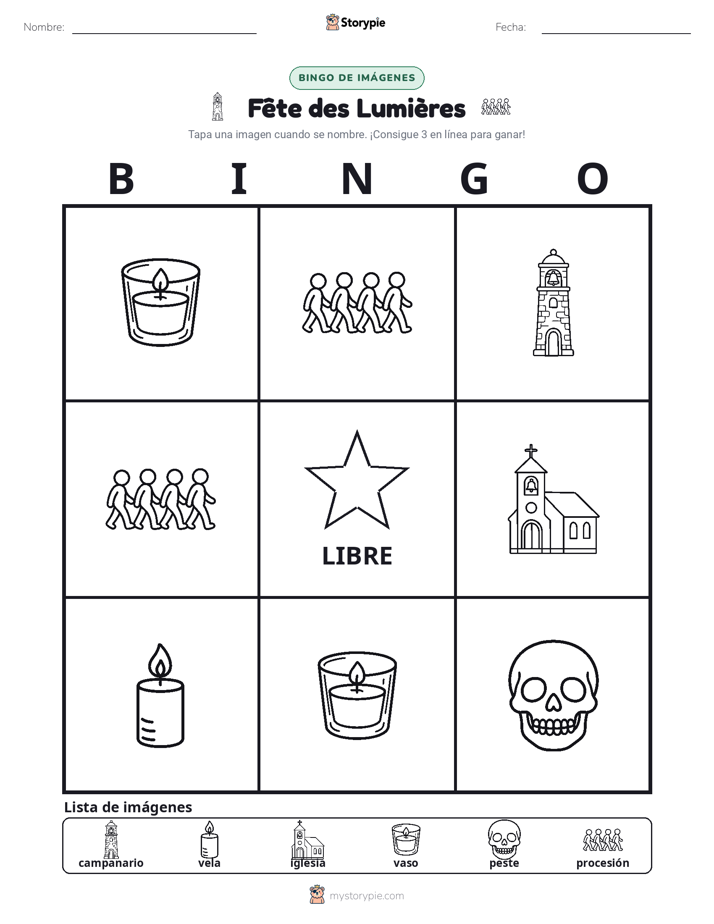 Bingo de Imágenes