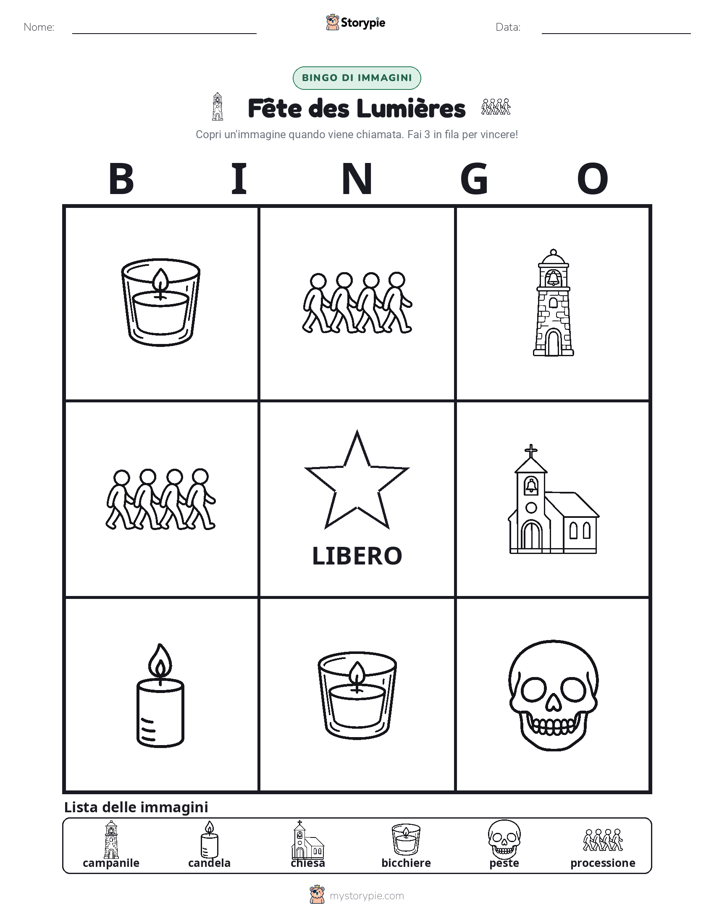 Bingo delle Immagini