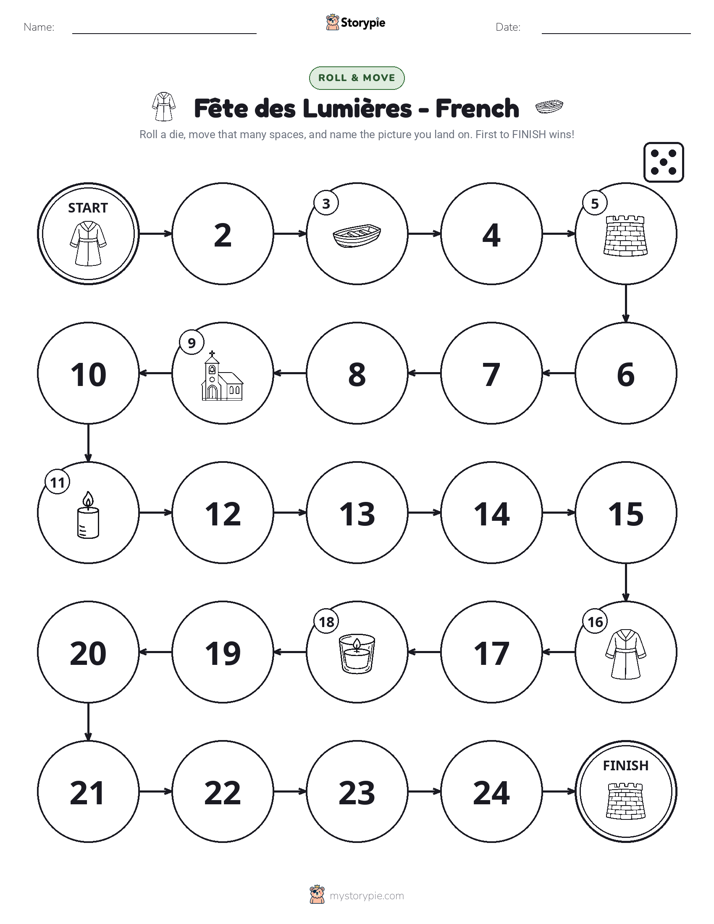 Roll & Move Game