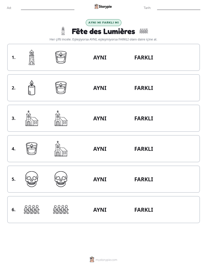 Aynı mı Farklı mı