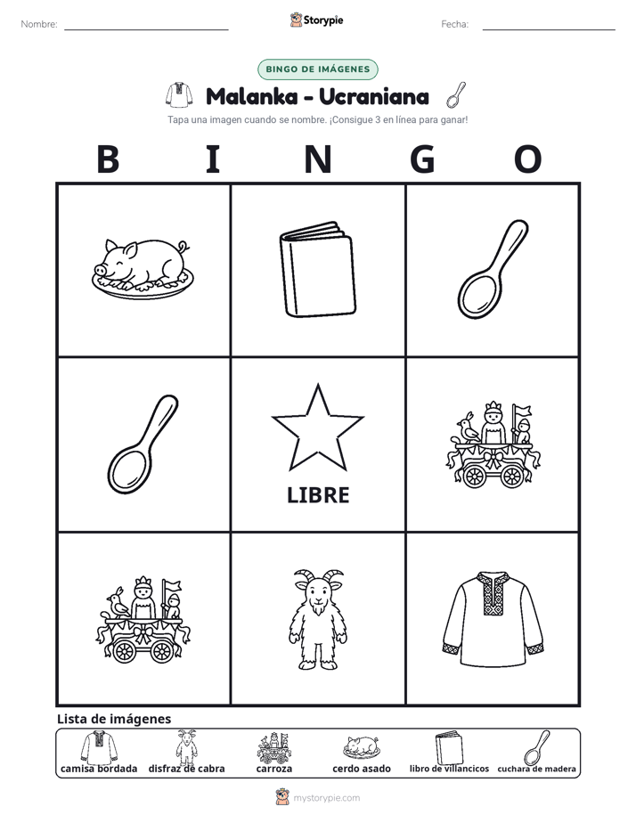 Bingo de Imágenes