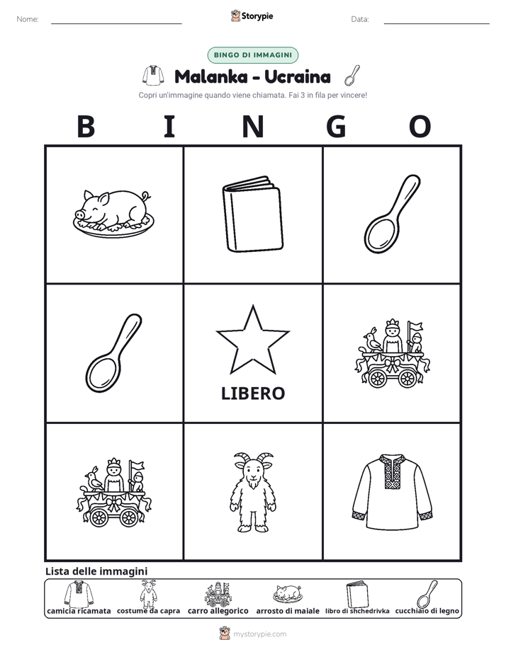 Bingo delle Immagini
