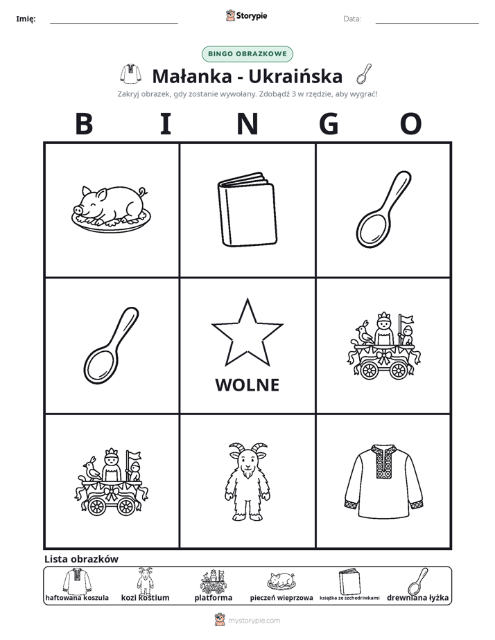 Bingo obrazkowe