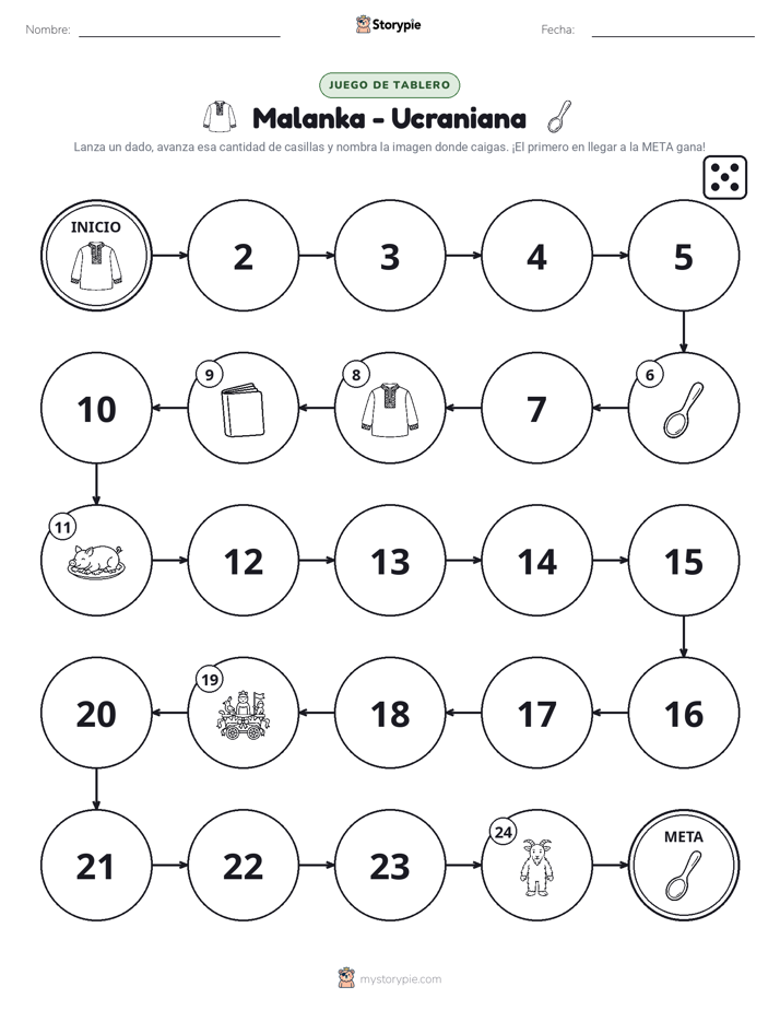 Juego de Rueda y Avanza