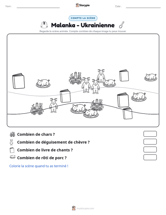 Scène de Comptage