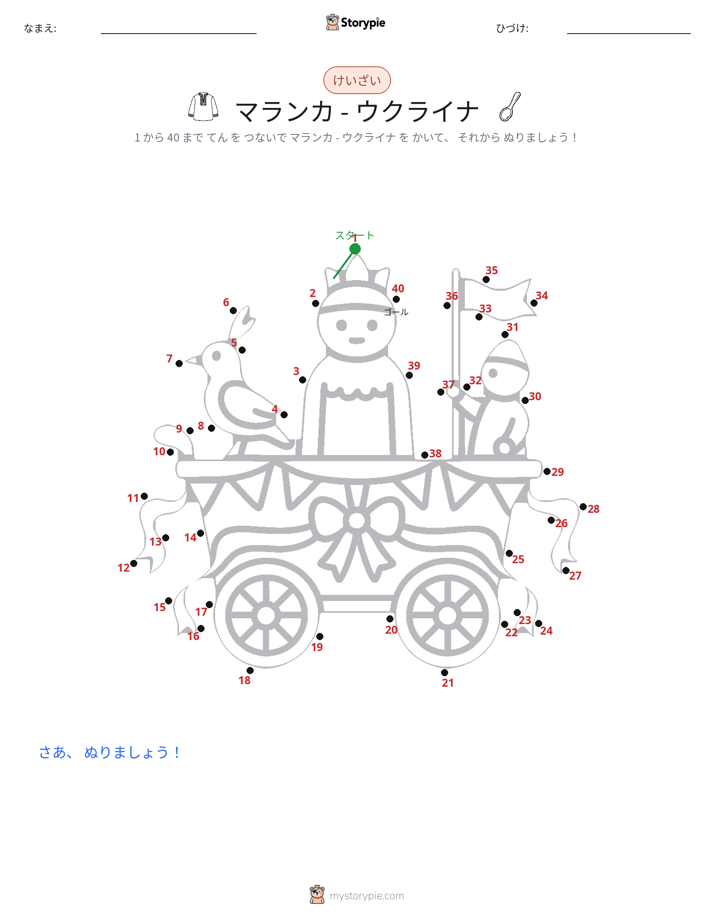 点つなぎ
