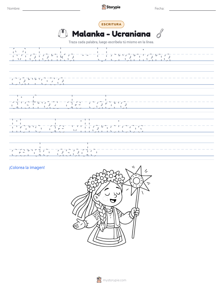 Práctica de Escritura