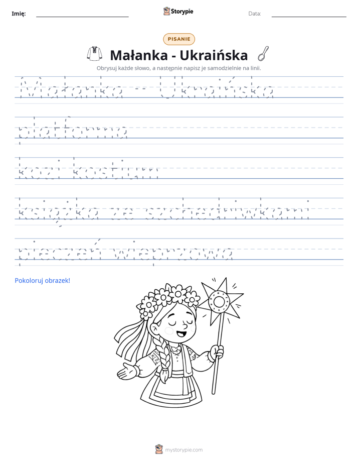 Ćwiczenie Pisania