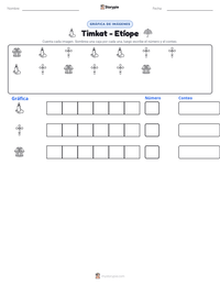 Vista previa de la hoja de trabajo imprimible de Timkat - Etíope