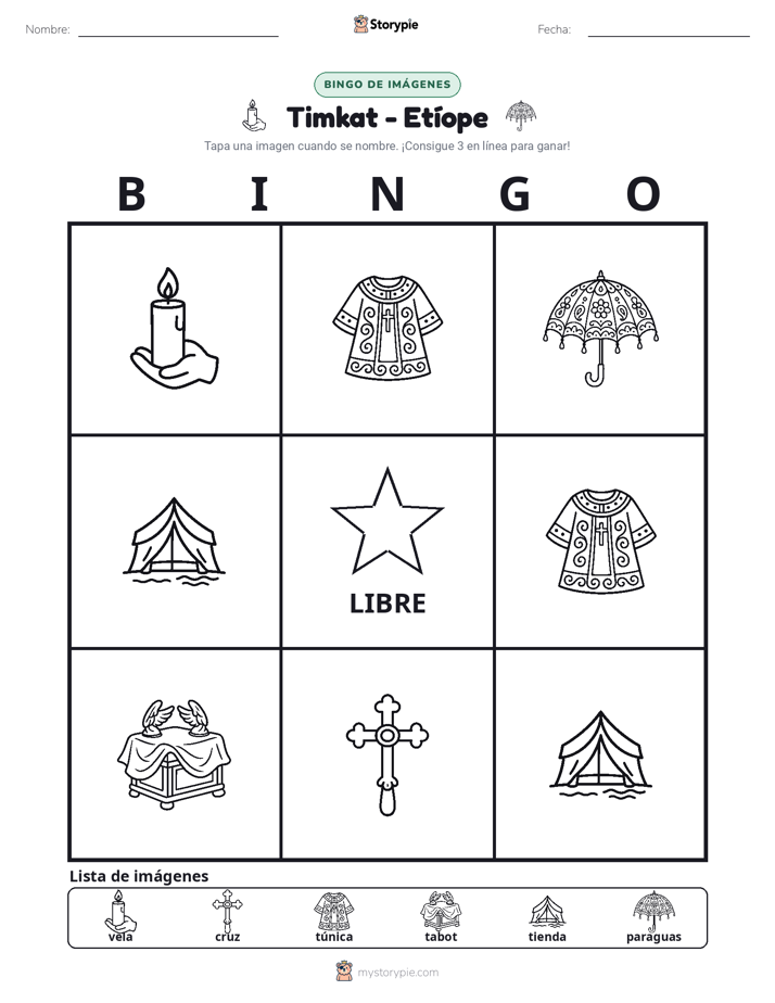 Bingo de Imágenes
