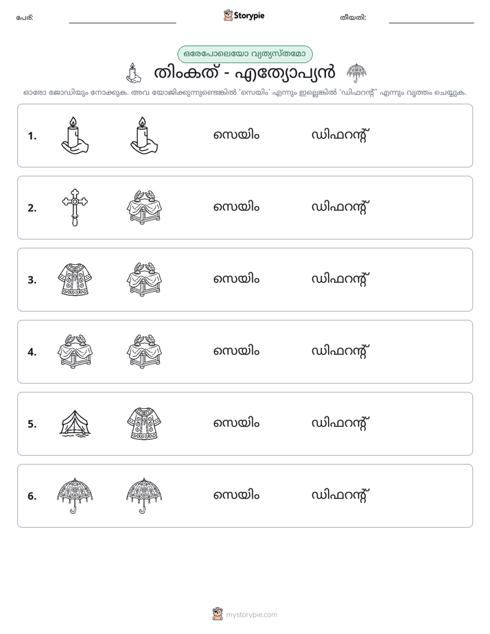 ഒന്നോ വ്യത്യാസമോ