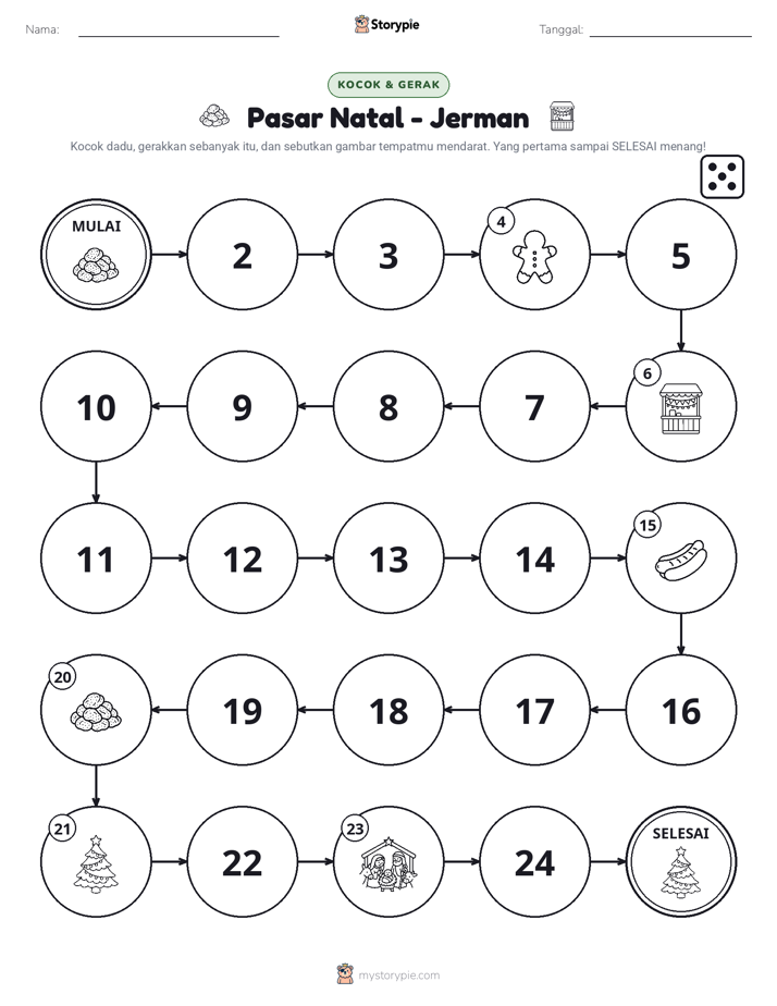 Permainan Gulung & Pindah