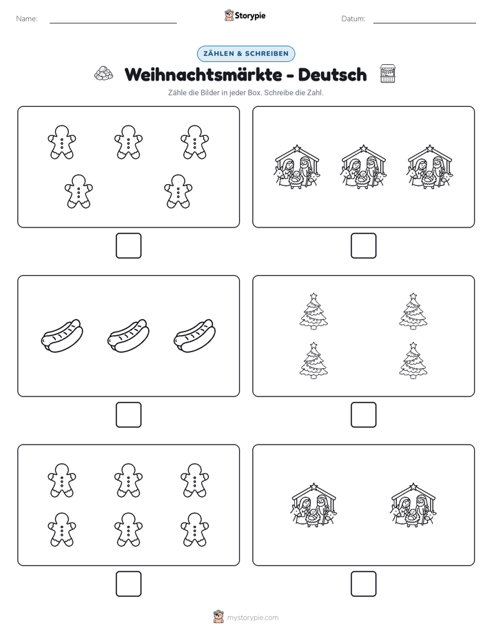 Zählen & Schreiben
