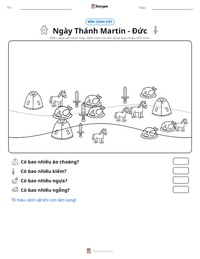 Xem trước tài liệu in sẵn Ngày Thánh Martin - Đức