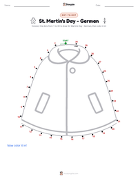St. Martin's Day - German printable worksheet preview