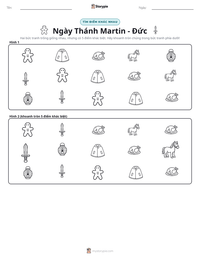 Xem trước tài liệu in sẵn Ngày Thánh Martin - Đức