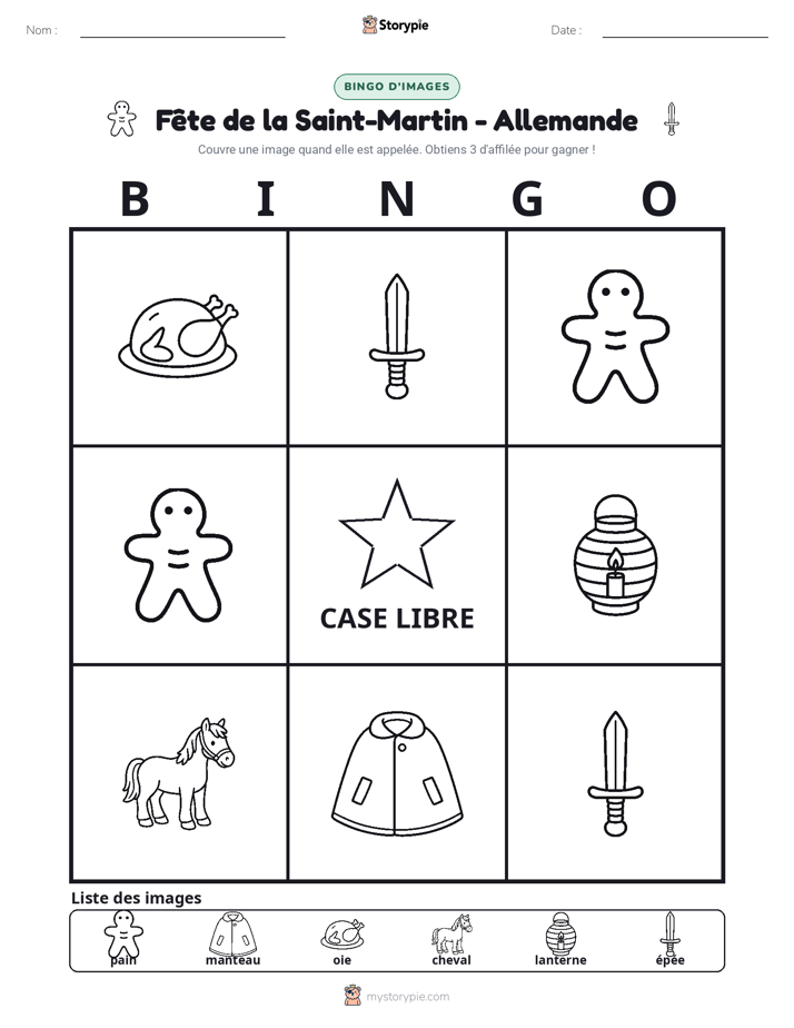 Bingo d'Images