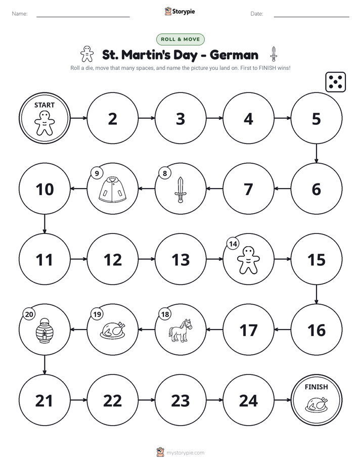 Roll & Move Game