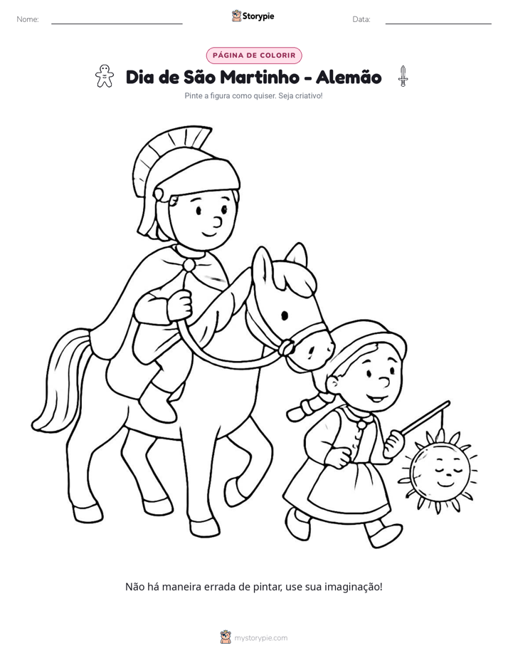 Página para colorir
