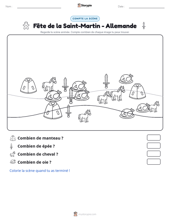 Scène de Comptage