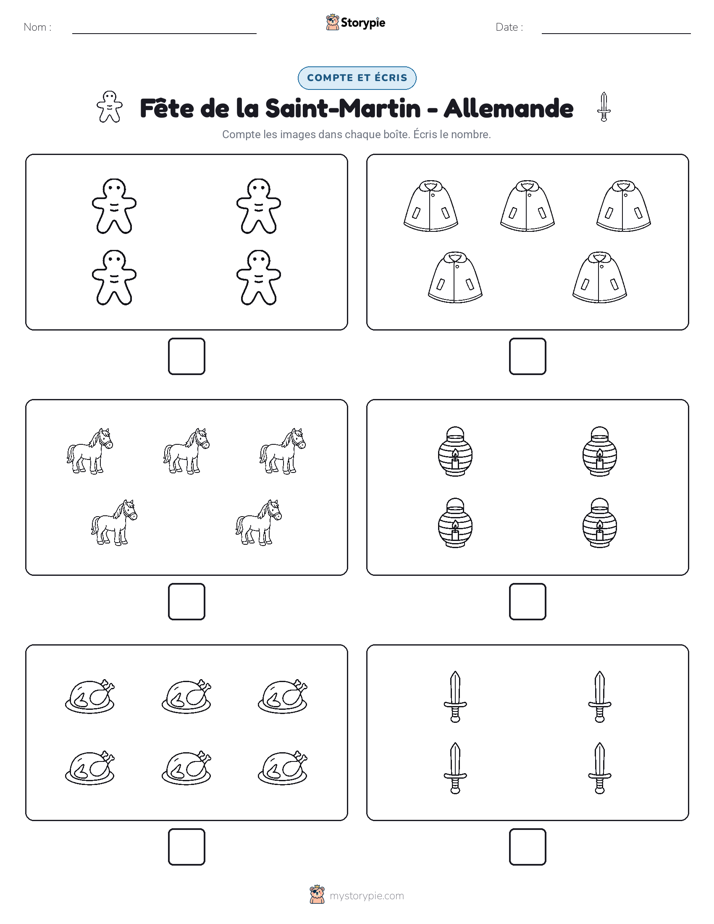 Compter & Écrire