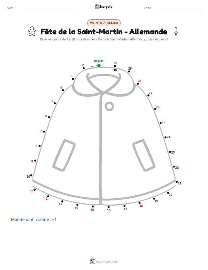 Relie les points