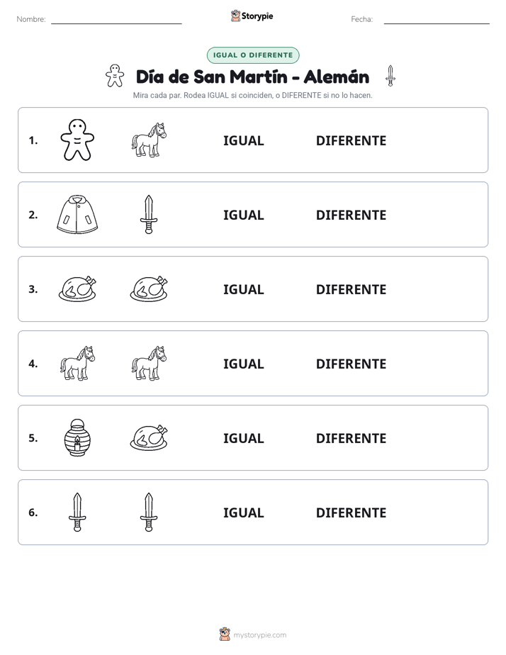 Igual o Diferente