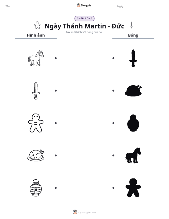 Ghép Hình Bóng