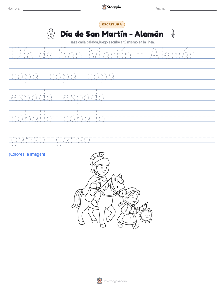 Práctica de Escritura