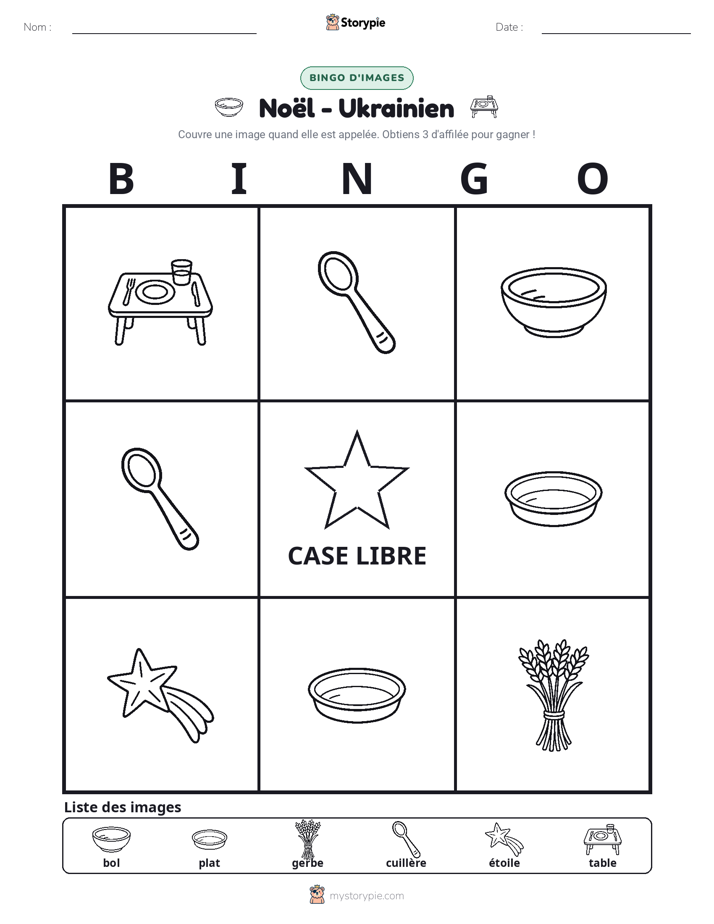 Bingo d'Images