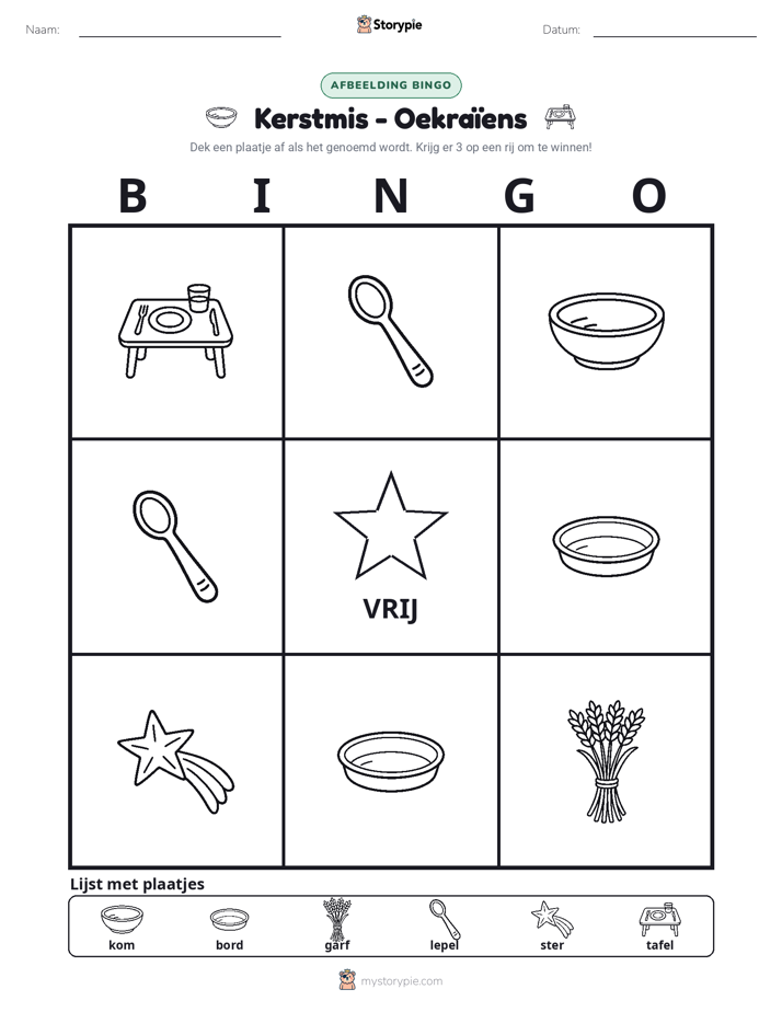 Afbeelding Bingo