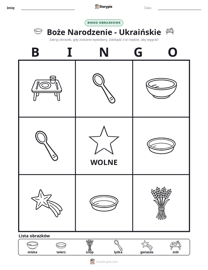 Bingo obrazkowe