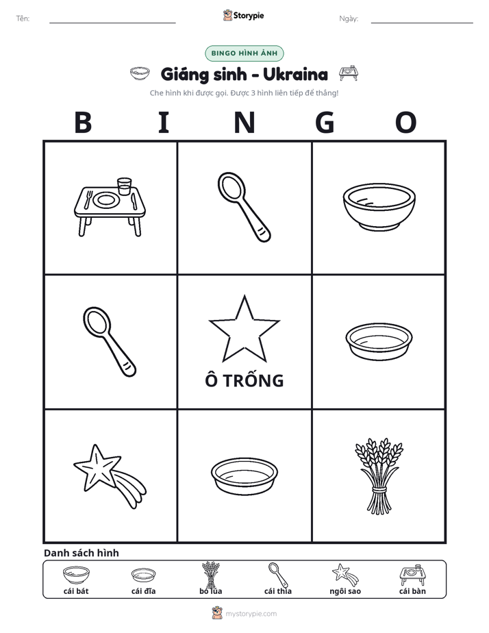 Bingo Hình Ảnh