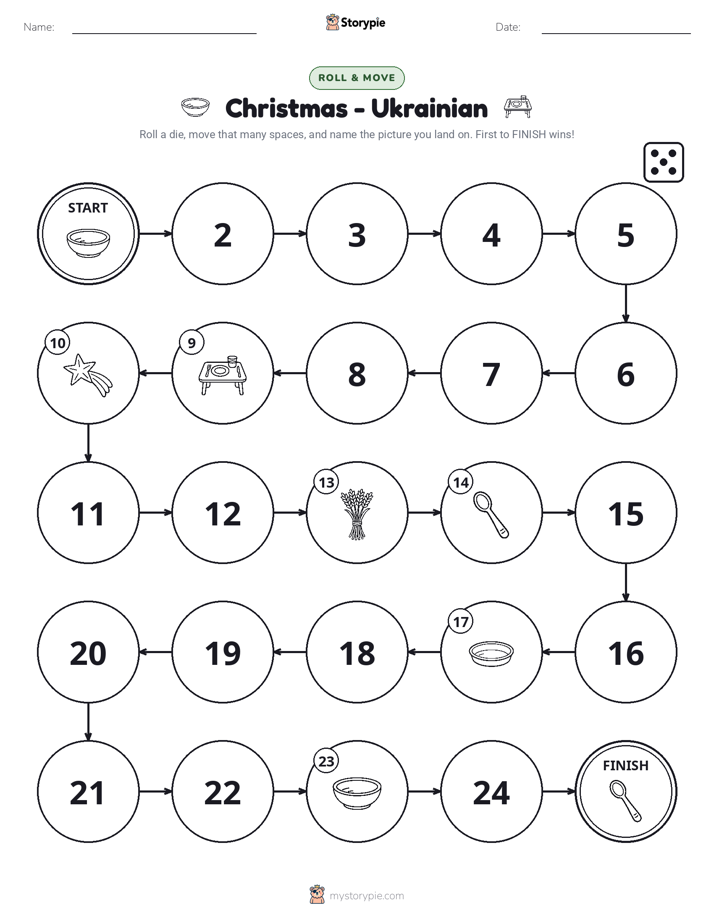 Roll & Move Game