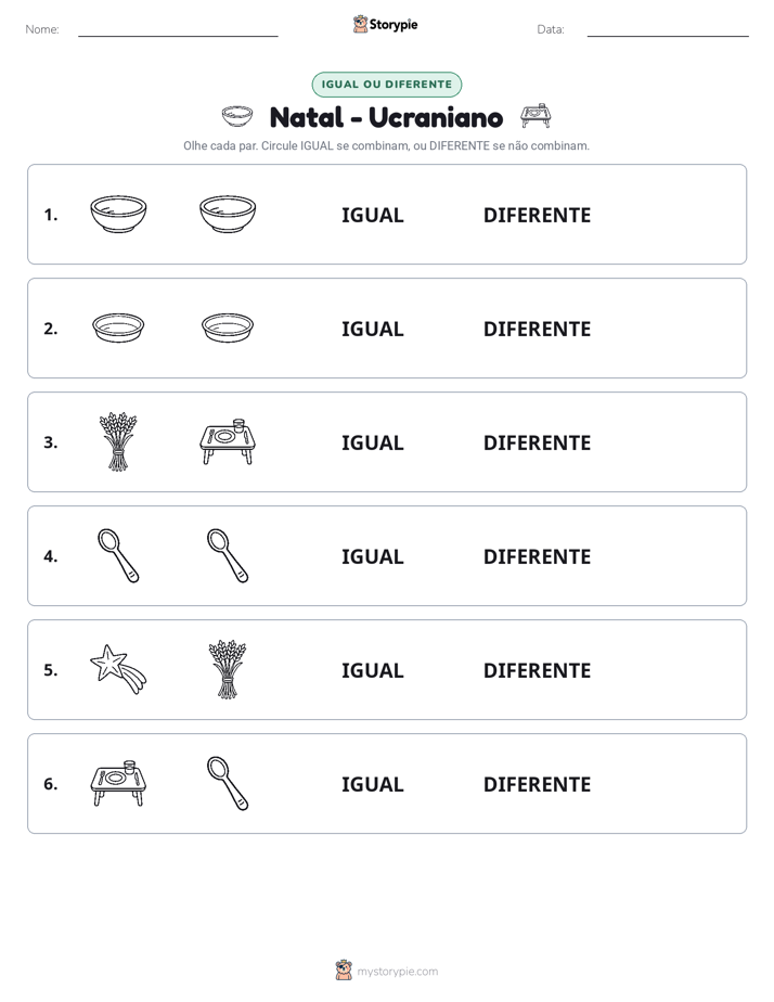Igual ou Diferente