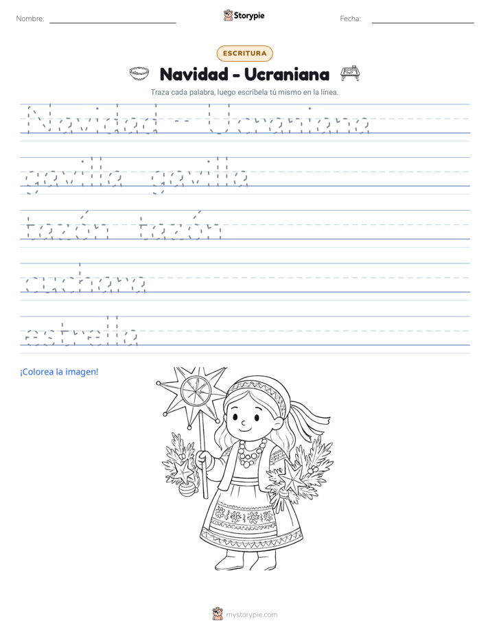 Práctica de Escritura
